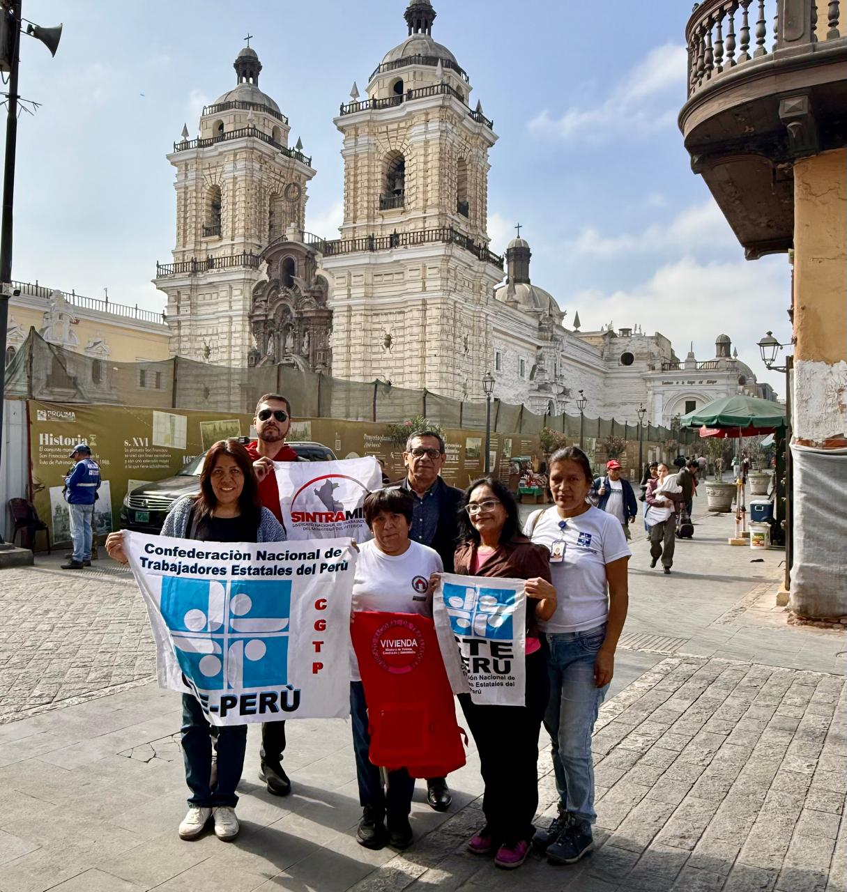 SINTRAMIN EN ACCIÓN DE LUCHA HACIA EL MEF