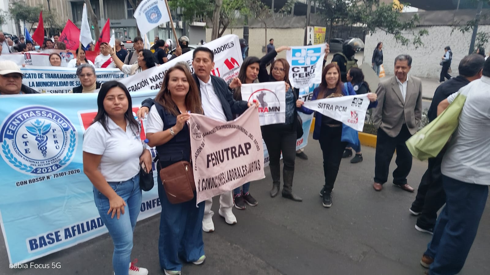 ¡SINTRAMIN PARTICIPÓ EN GRAN MOVILIZACIÓN!
