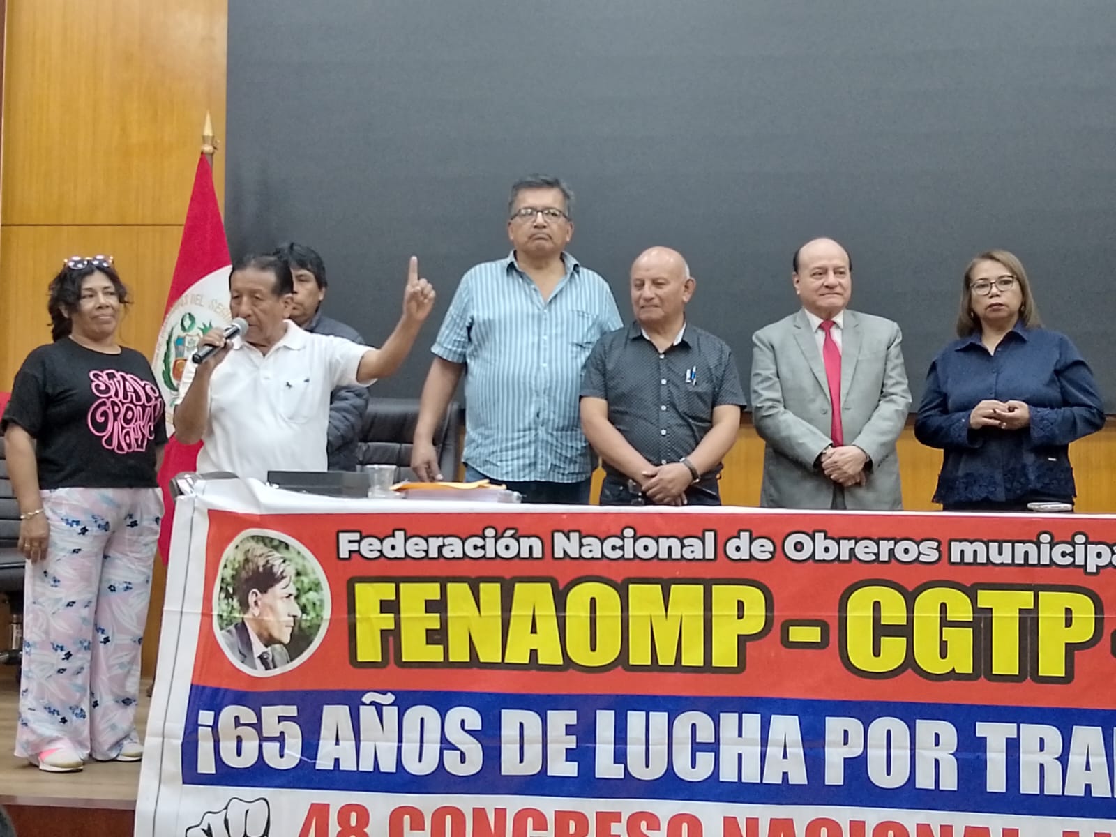 SINTRAMIN, PRESENTE EN LOS 65 AÑOS DE FENAOMP