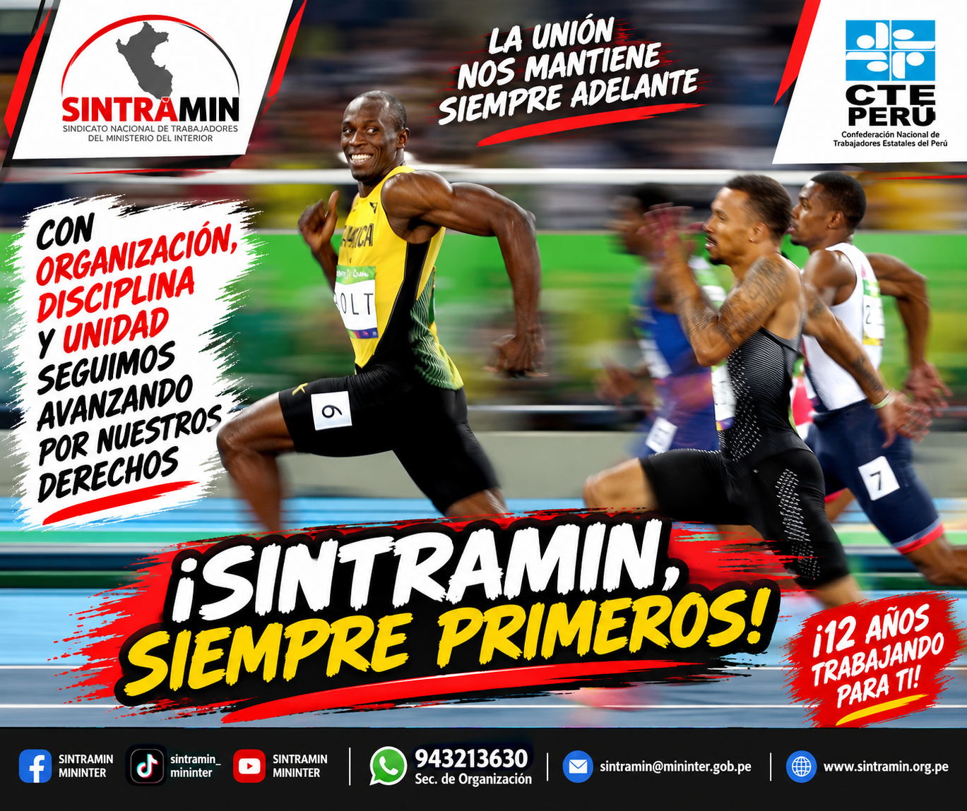 SINTRAMIN: ¡LA UNIÓN NOS MANTIENE SIEMPRE ADELANTE!